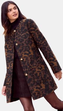 Friends Like These Prechodný kabát  hnedá / tmavohnedá