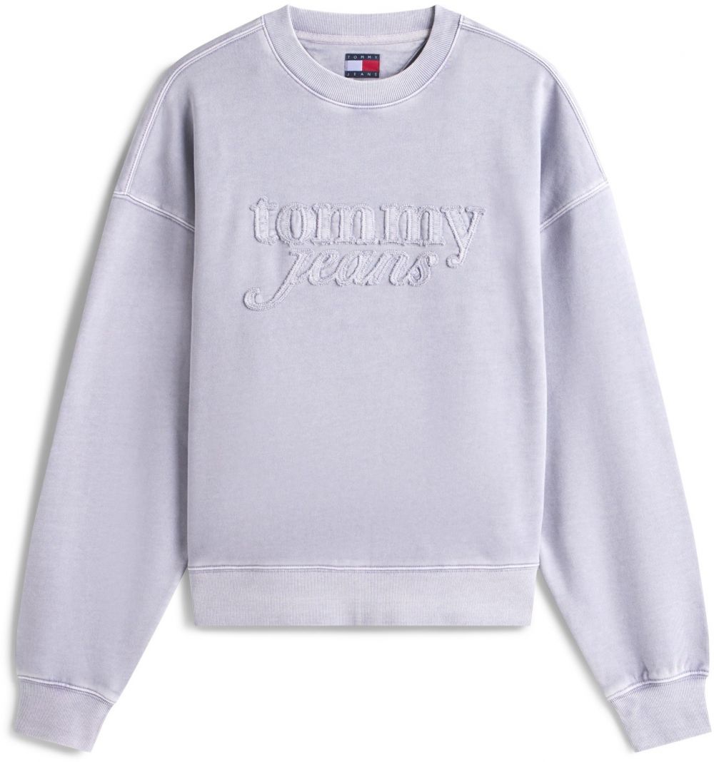 Tommy Jeans Mikina  pastelovo modrá