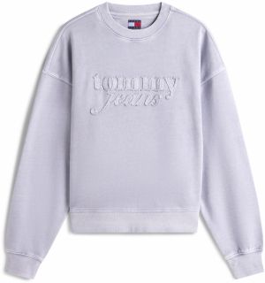 Tommy Jeans Mikina  pastelovo modrá
