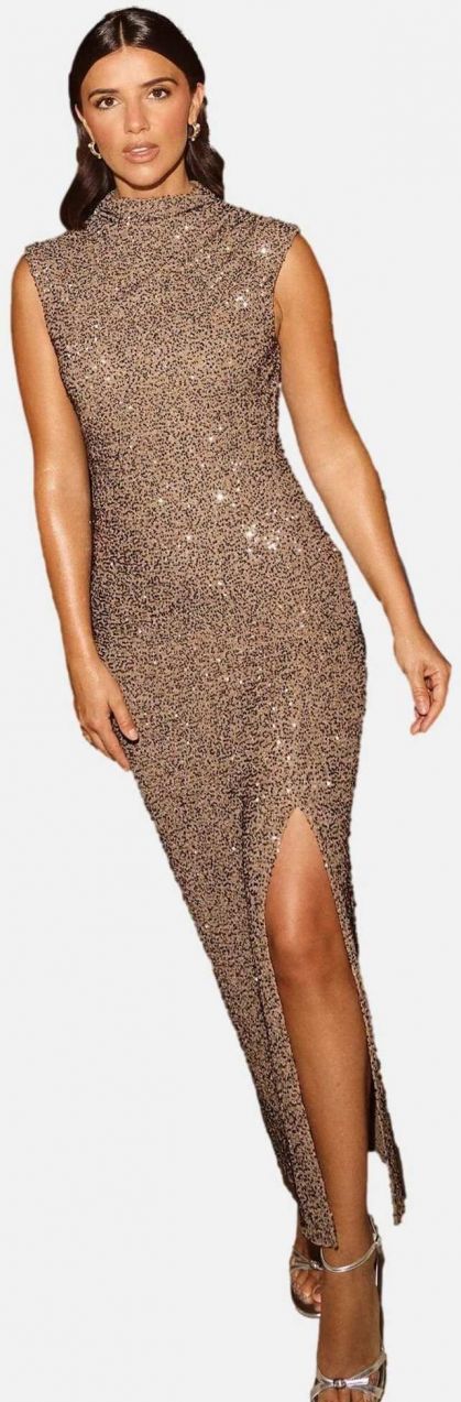 Friends Like These Šaty  hnedá