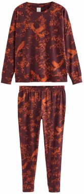 Next Pyžamo  farba lesného ovocia / oranžová