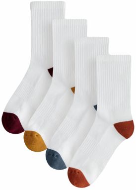Next Ponožky  zmiešané farby / biela