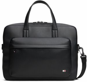 TOMMY HILFIGER Taška na notebook  čierna