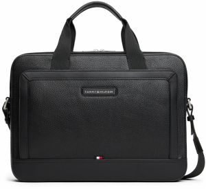 TOMMY HILFIGER Taška na notebook  čierna