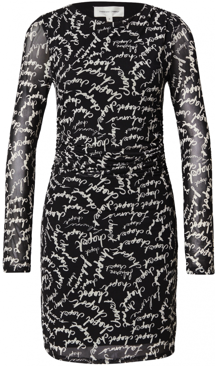 Fabienne Chapot Šaty 'Ashley'  čierna / biela