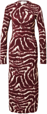 Fabienne Chapot Šaty 'Quint'  krémová / burgundská