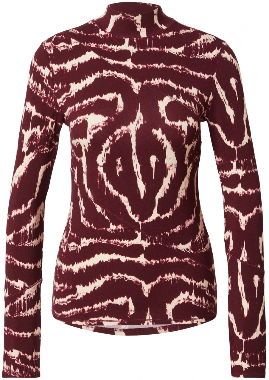 Fabienne Chapot Tričko 'Quint'  púdrová / karmínovo červená