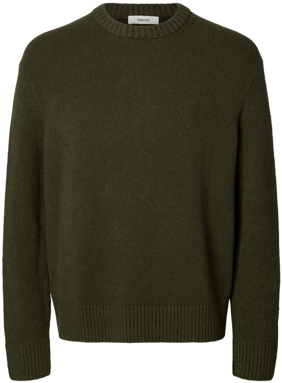 SELECTED Sveter 'SLHALEX'  jedľová