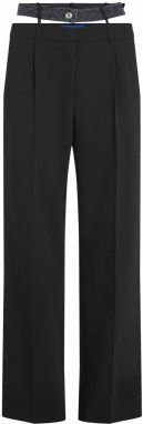 KARL LAGERFELD JEANS Nohavice  čierna