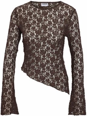 Noisy may Tričko 'NMMIRIAM'  čokoládová