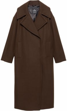 Pull&Bear Prechodný kabát  čokoládová