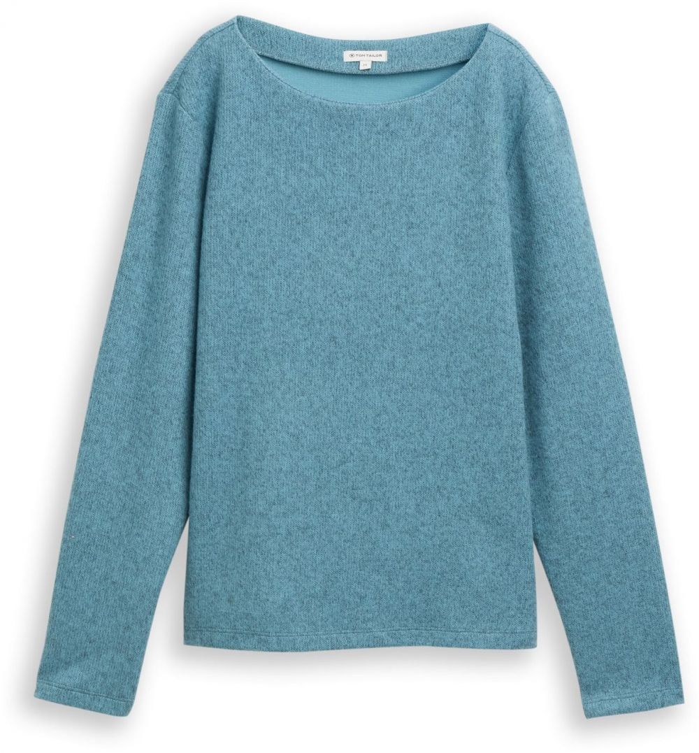 TOM TAILOR Mikina  smaragdová