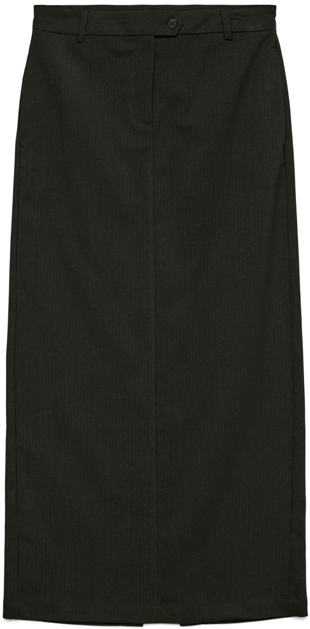 VERO MODA Sukňa 'VMTAMI'  svetlosivá / čierna