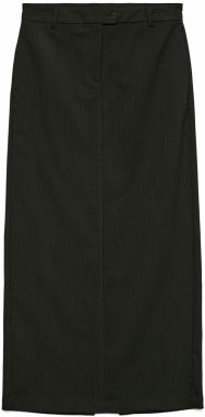 VERO MODA Sukňa 'VMTAMI'  svetlosivá / čierna