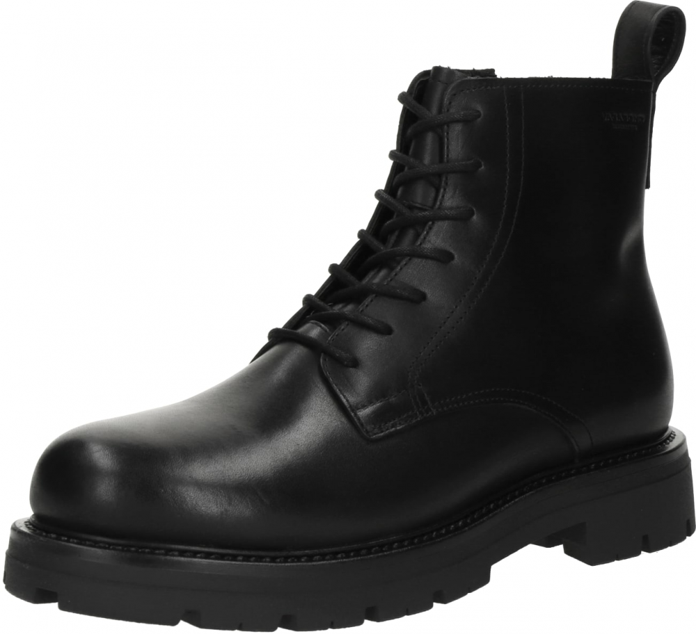 VAGABOND SHOEMAKERS Šnurovacie čižmy 'CAMERON'  čierna