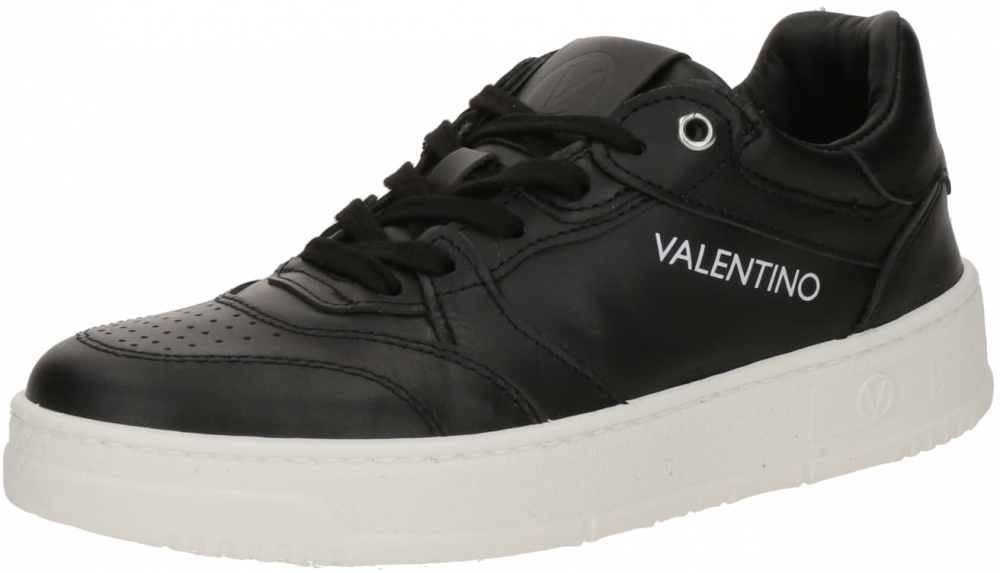 Valentino Shoes Nízke tenisky 'PLUTONE'  čierna / biela