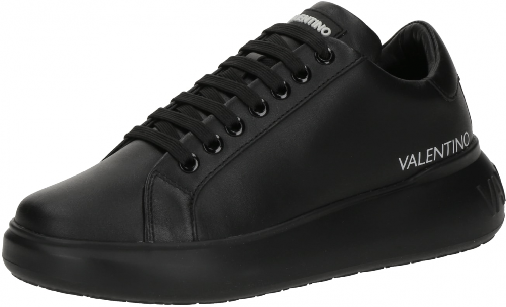 Valentino Shoes Nízke tenisky 'BOUNCE'  svetlosivá / čierna