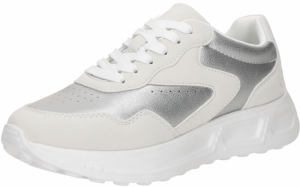 bugatti Nízke tenisky  strieborná / prírodná biela