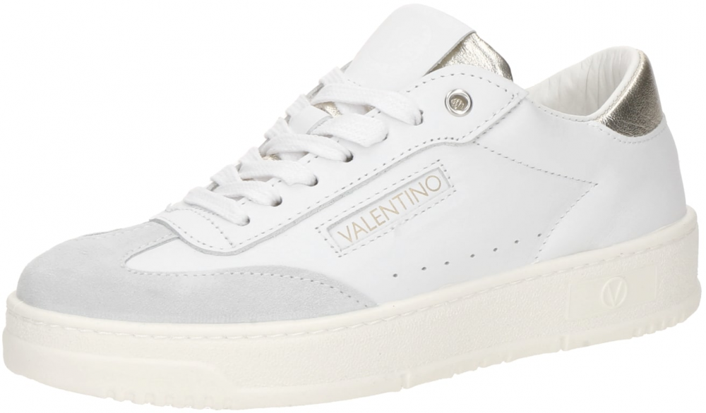 Valentino Shoes Nízke tenisky 'SATURNO'  zlatá / svetlosivá / biela
