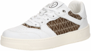 Valentino Shoes Nízke tenisky 'PLUTONE'  svetlobéžová / hnedá / biela