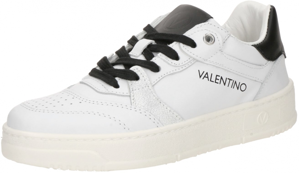 Valentino Shoes Nízke tenisky 'PLUTONE'  čierna / biela