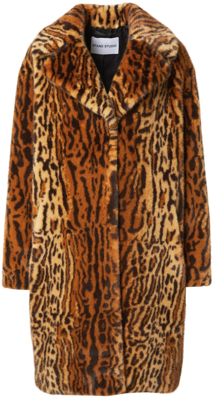 STAND STUDIO Zimný kabát  koňaková / kapučíno / čierna