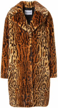 STAND STUDIO Zimný kabát  koňaková / kapučíno / čierna