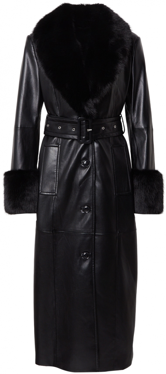 STAND STUDIO Prechodný kabát 'Estella'  čierna