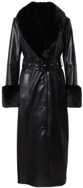 STAND STUDIO Prechodný kabát 'Estella'  čierna