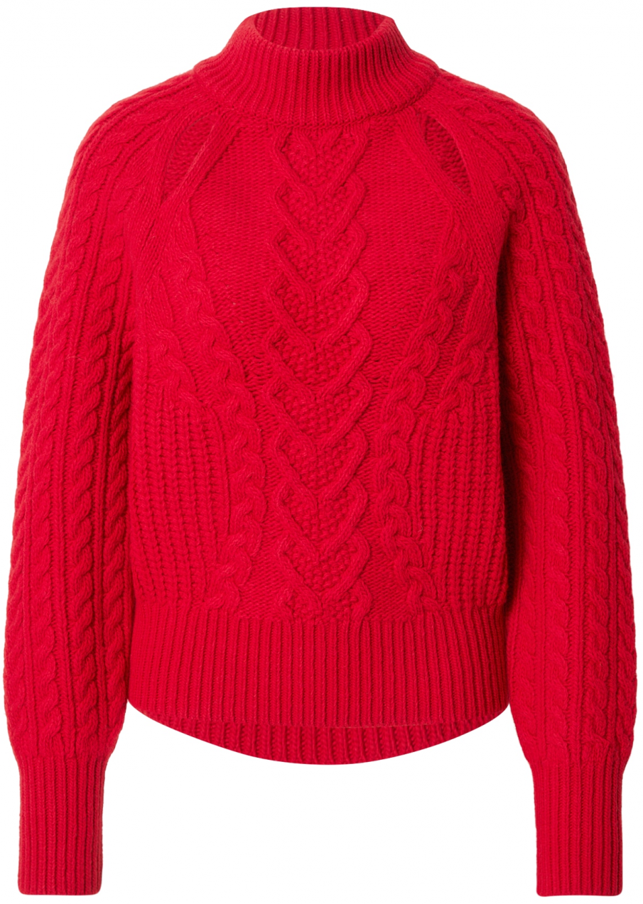 Fabienne Chapot Sveter 'Anais'  krvavo červená