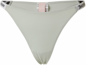 Juicy Couture Tangá  pastelovo zelená / čierna / biela