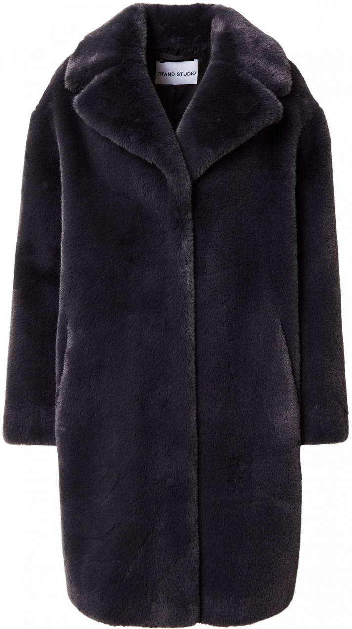 STAND STUDIO Zimný kabát  antracitová