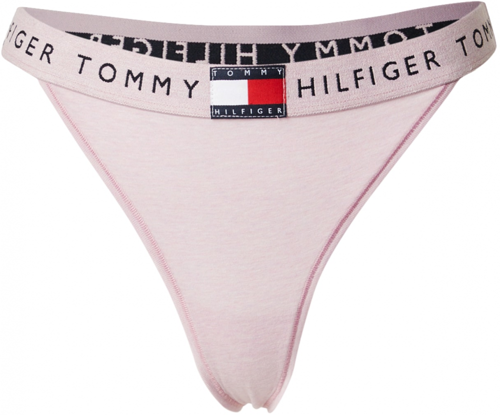 Tommy Hilfiger Underwear Tangá  tmavomodrá / ružová / červená / biela