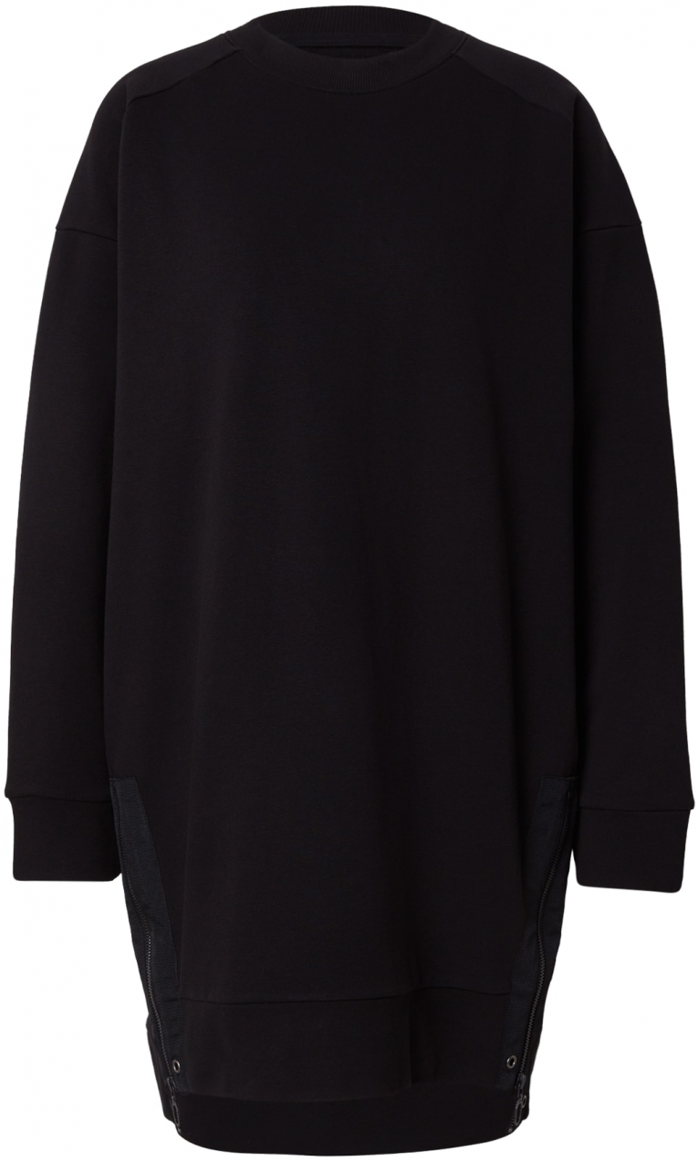 G-STAR Šaty 'Biker zip sw dress wmn'  čierna