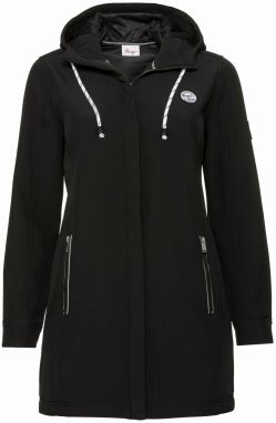 SHEEGO Prechodný kabát  čierna / biela