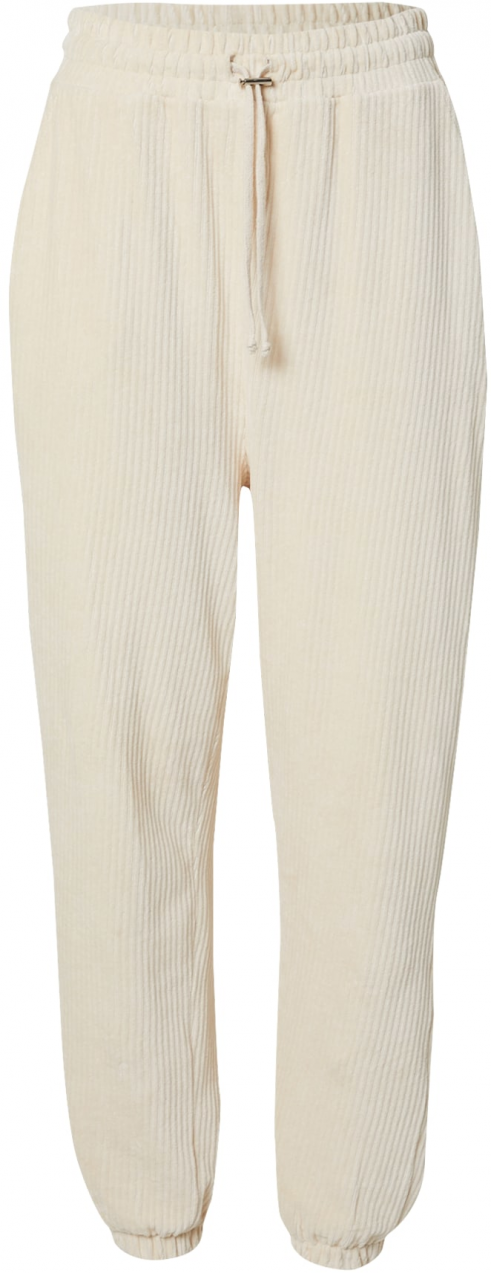 A LOT LESS Nohavice  krémová