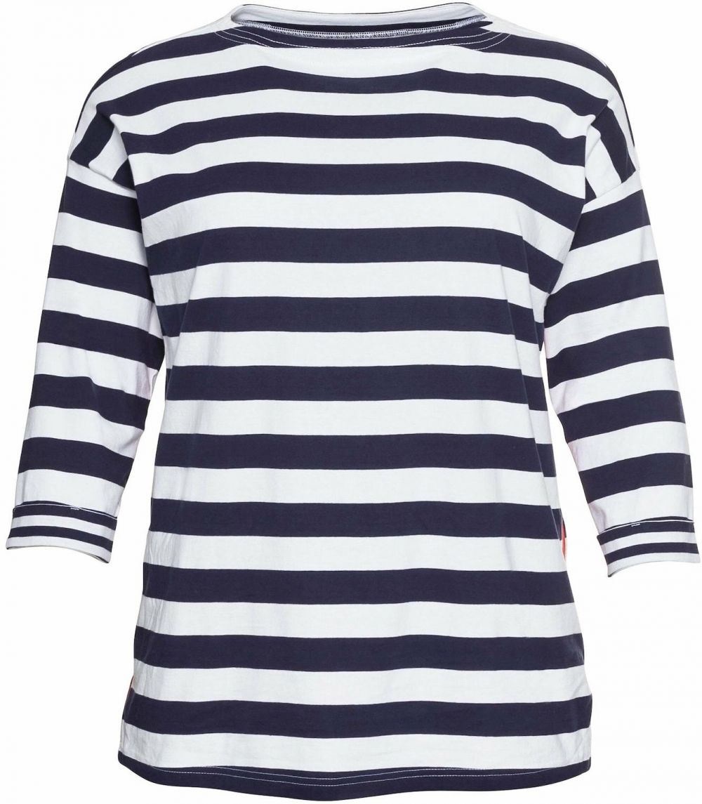 SHEEGO Tričko  námornícka modrá / biela