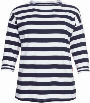 SHEEGO Tričko  námornícka modrá / biela