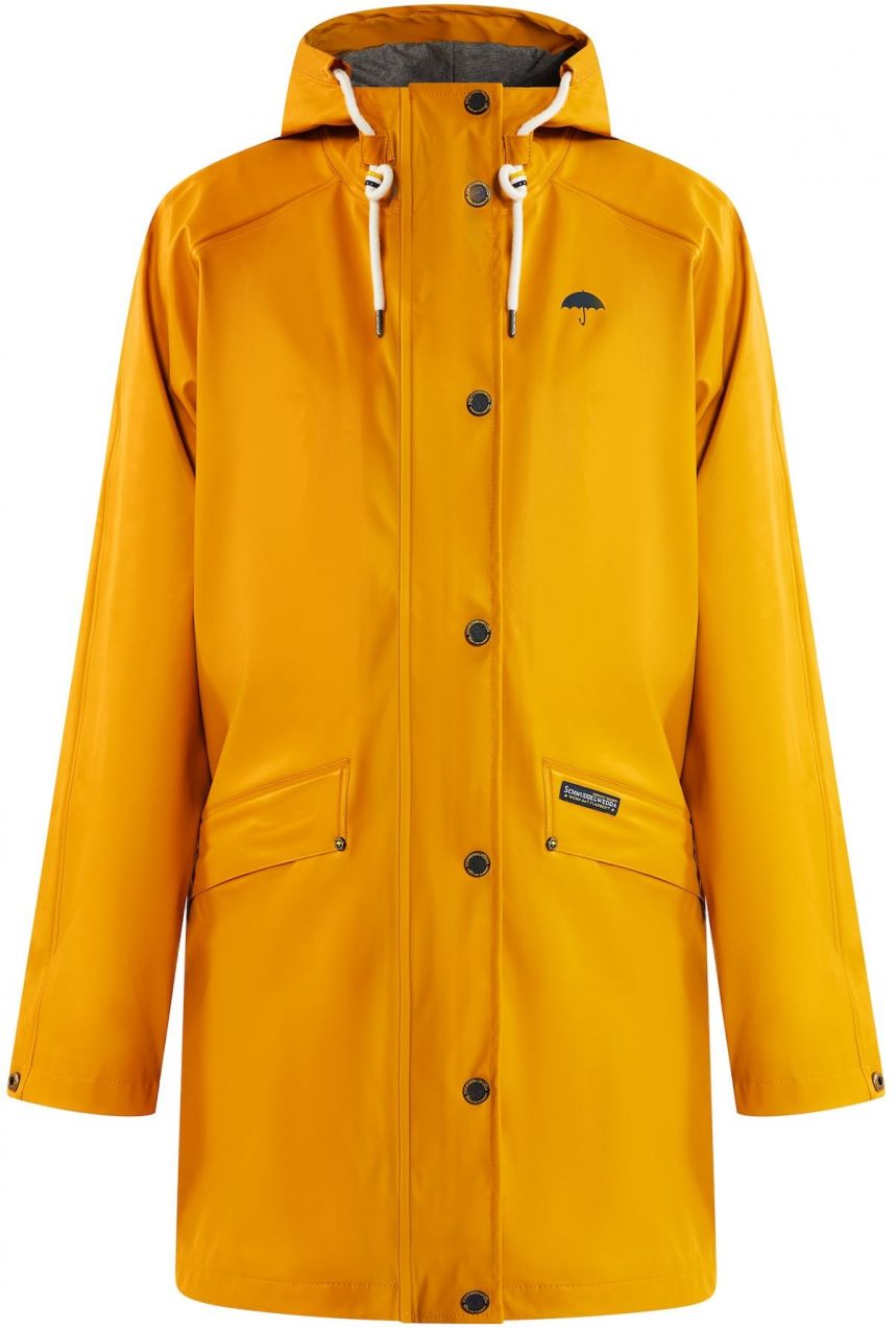 Schmuddelwedda Prechodný kabát  karí