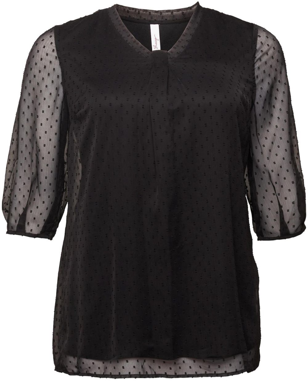 SHEEGO Tunika  čierna