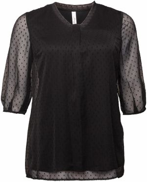 SHEEGO Tunika  čierna