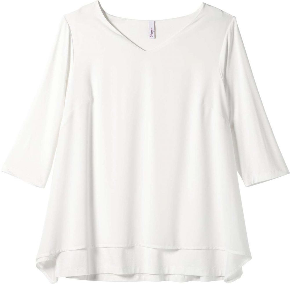 SHEEGO Blúzka  šedobiela