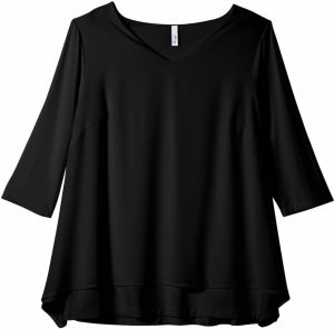 SHEEGO Blúzka  čierna