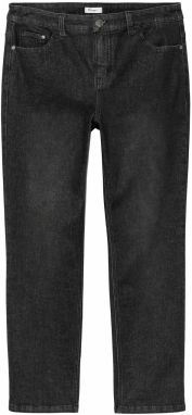 SHEEGO Džínsy  čierny denim