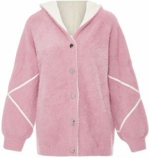 Poomi Kardigán  ružová / biela