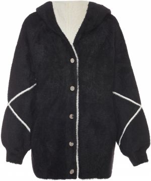 Poomi Kardigán  čierna / biela