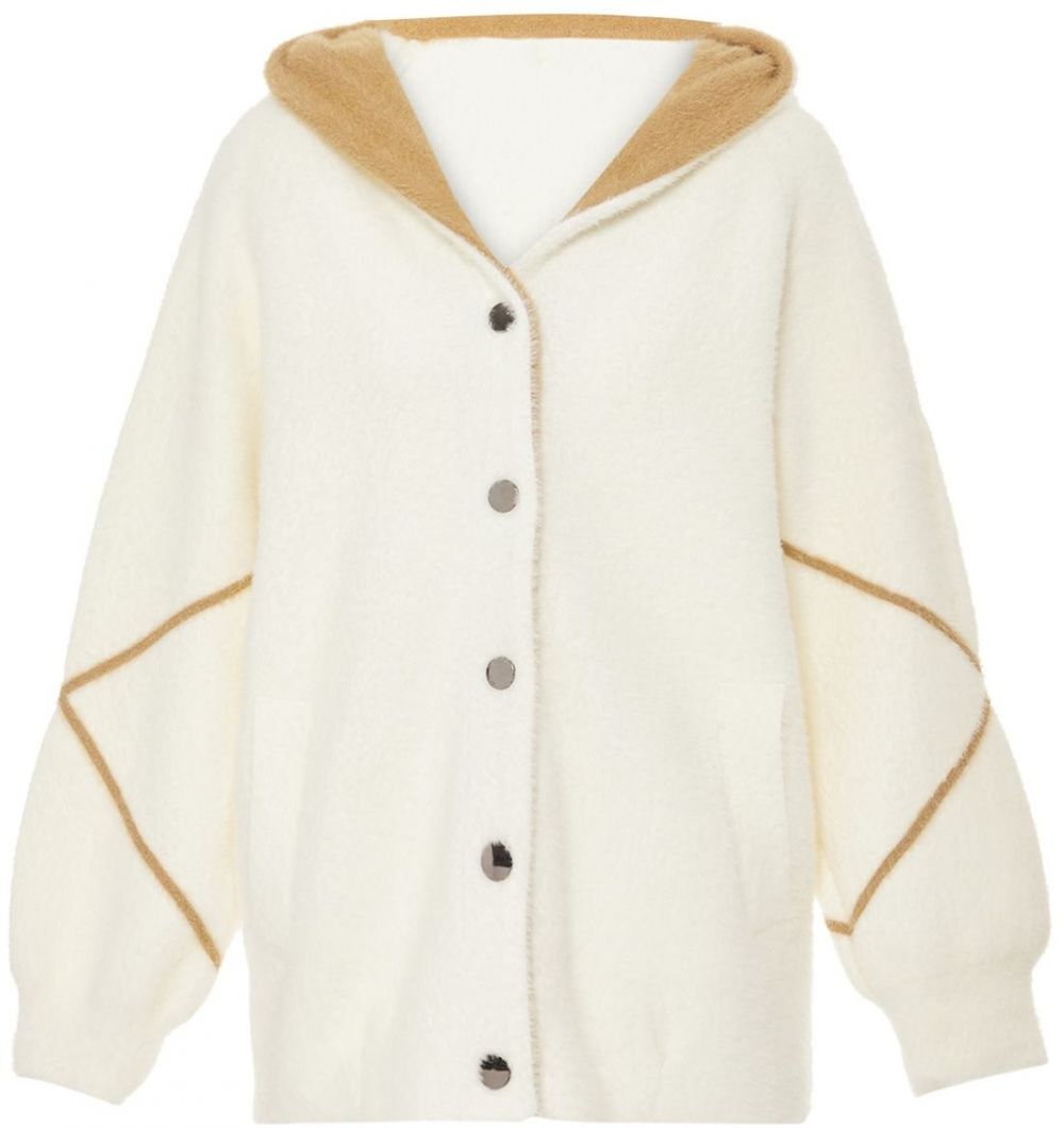 Poomi Kardigán  béžová / svetlohnedá