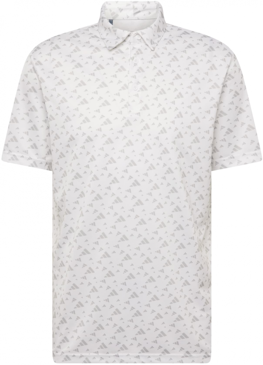 ADIDAS GOLF Funkčné tričko  svetlosivá / biela