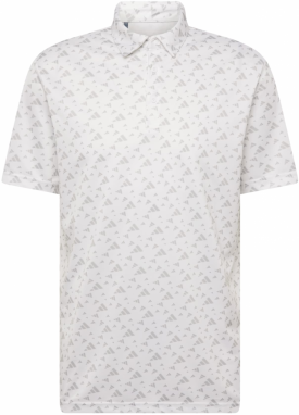ADIDAS GOLF Funkčné tričko  svetlosivá / biela