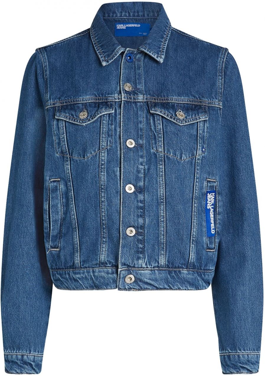 KARL LAGERFELD JEANS Prechodná bunda  modrá